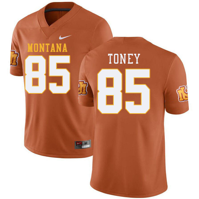 Montana Grizzlies #85 Dayton Toney College Football Jerseys Stitched Sale-Throwback